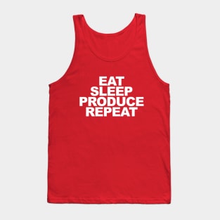 Eat Sleep Produce Repeat Tank Top